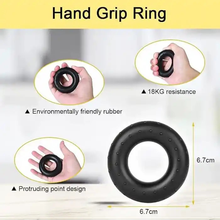 Vicloon 5 Parça Set Kavrama Güçlendirici, 5-60 kg Ayarlanabilir El Kavrama Güçlendirici, Monitörlü, Parmak Sedyesi, Stres Giderici Kavrama Topu, Sporcular ve Müzisyenler için