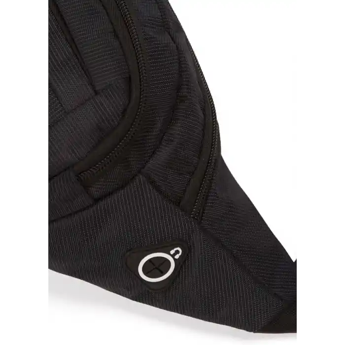 Av A Dos Siyah Unisex Suya Dayanıklı Çapraz Askılı Omuz Bel Çanta Günlük Yürüyüş Koşu Outdoor Çanta