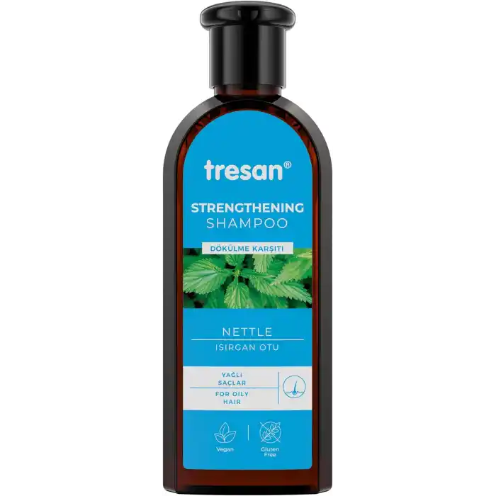 Tresan Dökülme Karşıtı Isırgan Otu Güçlendirici & Canlandırıcı Yağlı Saçlar için Şampuan (1 x 300 ml)