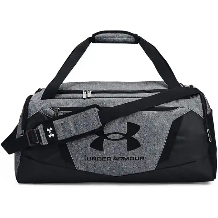 Under Armour UA Undeniable 5.0 Duffle XS Unisex Yetişkin Spor Çanta Pitch Gray Medium Heather/Black/Black Tek Beden