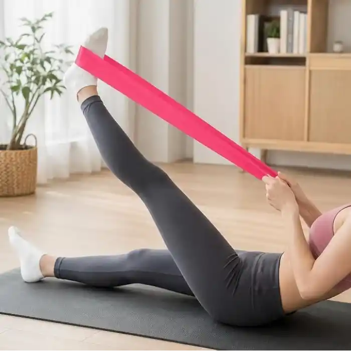 Orret Home 150 cm Pilates Bandı, Hafif Sertlik Egzersiz Bandı, Esnek Latex Direnç Lastiği, Yoga Fitness Fizik Tedavi Esneme ve Kuvvet Antrenmanı İçin Taşınabilir Spor Bandı (ASORTİ RENK)