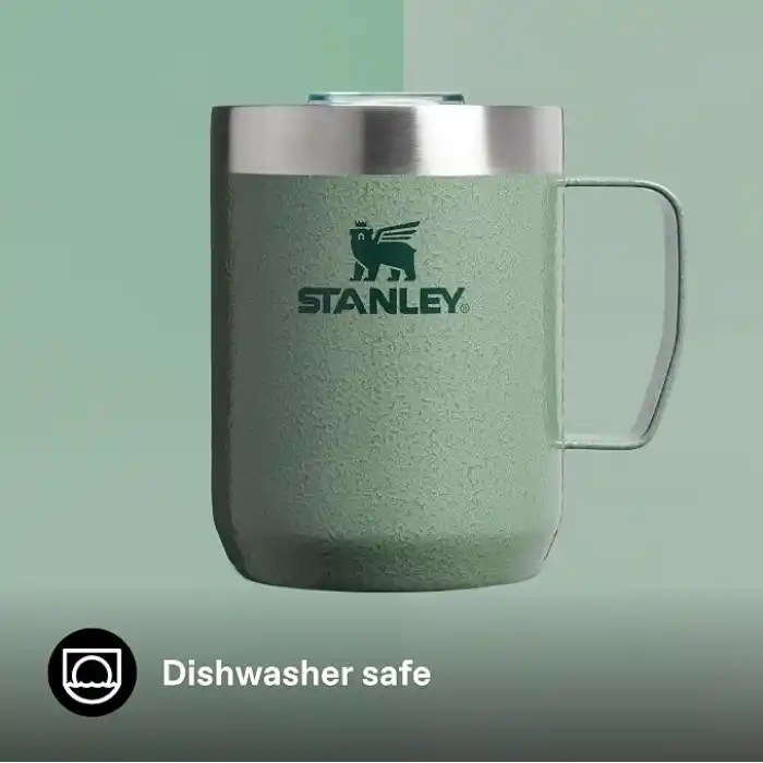STANLEY Classic Legendary Termos Bardak 0.23 Litre - Yeşil (Hammertone Green) | Paslanmaz Çelik