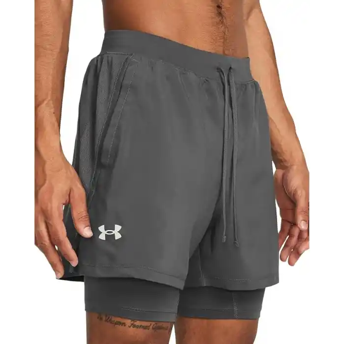 Under Armour Launch Run 5 inç 2si 1 arada ŞortŞortErkek