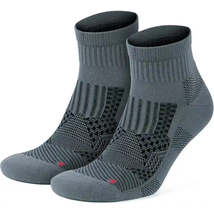 GoWith 2li Tabanaltı Havlulu Dikişsiz Unisex Atletik Fit Koşu Yürüyüş Egzersiz Aktivite Çorabı 3594