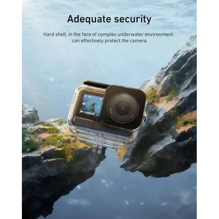 TELESIN Osmo Action 6 Su Geçirmez Kılıf (60Metreye kadar) | Osmo Action 6 Waterproof Case