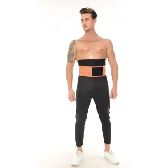 SAUNA SUIT Bel Düzeltici Karın Kemeri Unisex Üst Çalıştırıcı Neopren Premium Kalite Korse Vücut Şekillendirici Egzersiz Termal Bel Kemeri