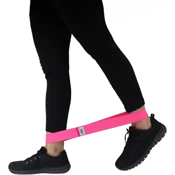 MuscleCloth Active Loop Band Direnç Bandı Pembe Orta
