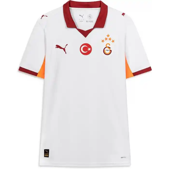 Galatasaray 2025/26 Dış Saha Erkek Beyaz Futbol Forması 77981102