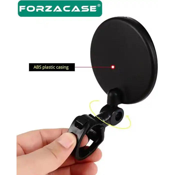 2 Adet Geniş Açılı Elektrikli Bisiklet Scooter Dikiz Aynası 8 cm Çap - FC619
