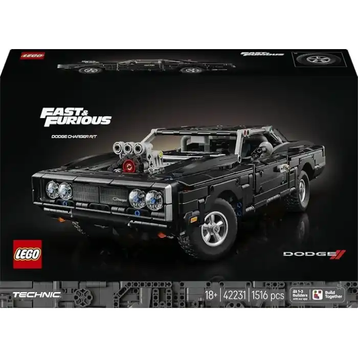 LEGO Technic Fast and Furious Dodge Charger R/T Araba 42231