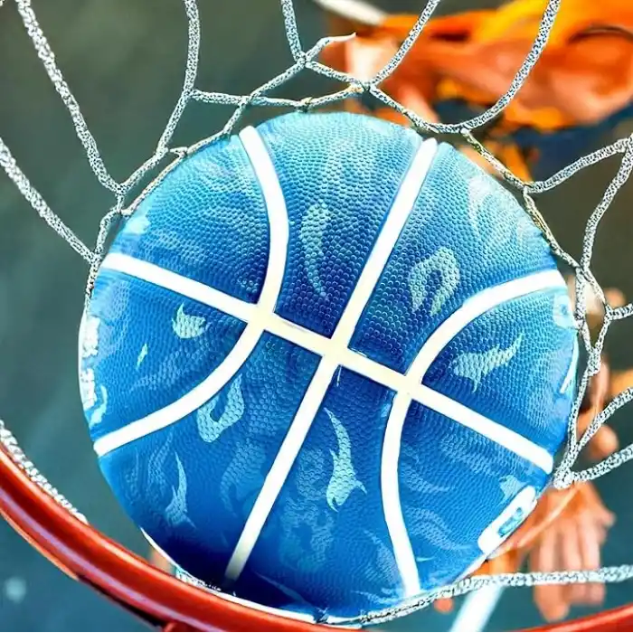 CBA Pro Basketbol Topu İç ve Dış Mekan Saha için Kaymaz Kauçuk Basket Top No: 5 (Pompa Hediyeli)