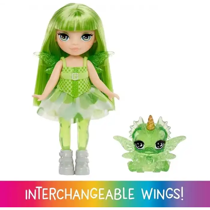 MGAE Entertainment RH Littles Gökkuşağı Perisi Bebekleri Emerald Hunter Oyuncak