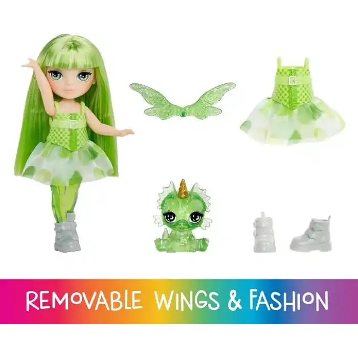 MGAE Entertainment RH Littles Gökkuşağı Perisi Bebekleri Emerald Hunter Oyuncak