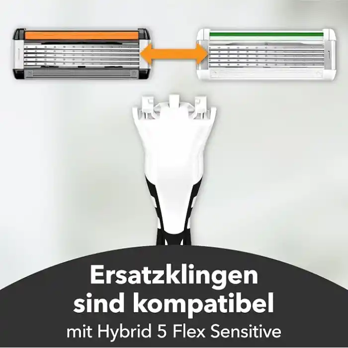 BIC Flex 5 Hybrid Tıraş Bıçağı Seti 1 Gövde + 10 Yedek Başlık 5 Bıçaklı Erkek Tıraş Bıçağı