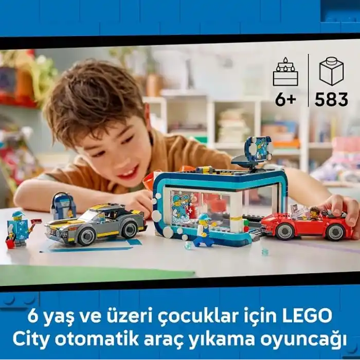 LEGO City Otomatik Araç Yıkama 60497