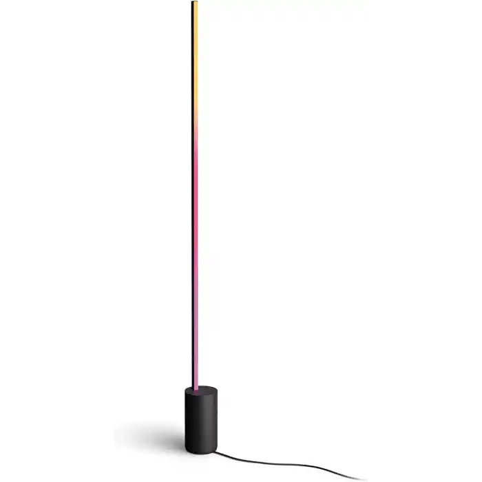 Philips Hue Gradient Signe Akıllı Led Zemin Işığı, Lambader, Siyah - 25.000 Saat Ampul Kullanım Ömrü