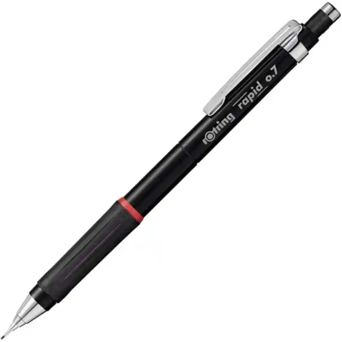 Rotring Rapid Mekanik Kurşun Kalem, Siyah, 0.7 Mm