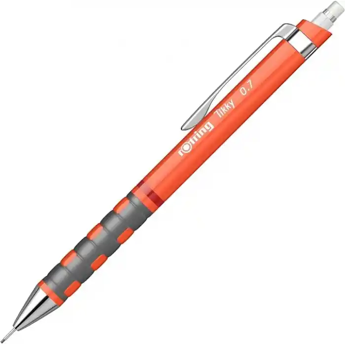 Rotring Tikky Versatil, Uçlu Kalem 0.7 mm, Neon Turuncu