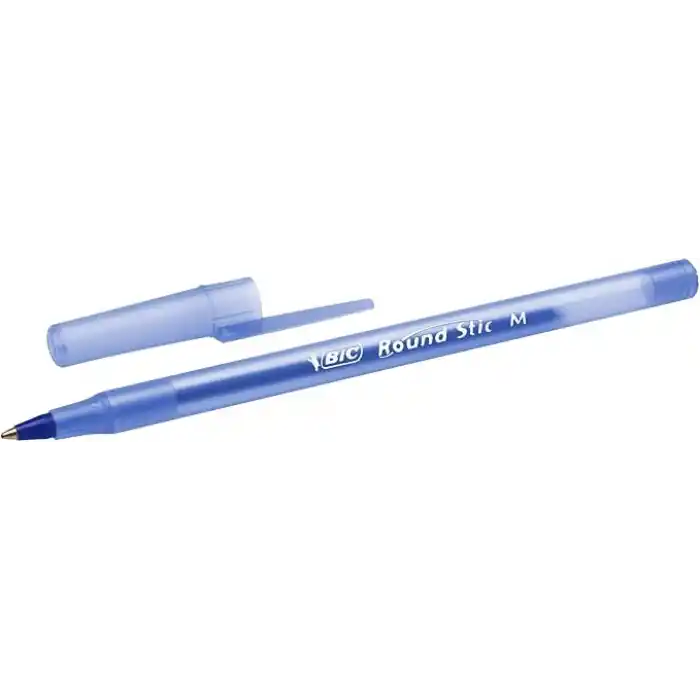 BIC Round Stic Tükenmez Kalem Mavi 60lı Kutu