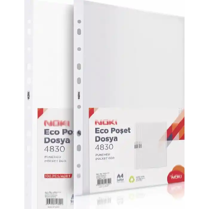 Noki 4830-ECO Poşet Dosya 200 Adet