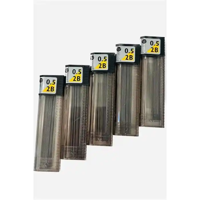 Tombow Kalem Ucu 0.5mm 2B, 5 Tüplük Set, 60mm Uzunluk