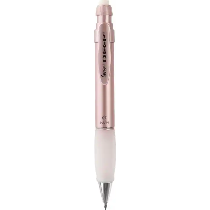 Serve Deep Mekanik Kursun Kalm 07mm Metalik Roze