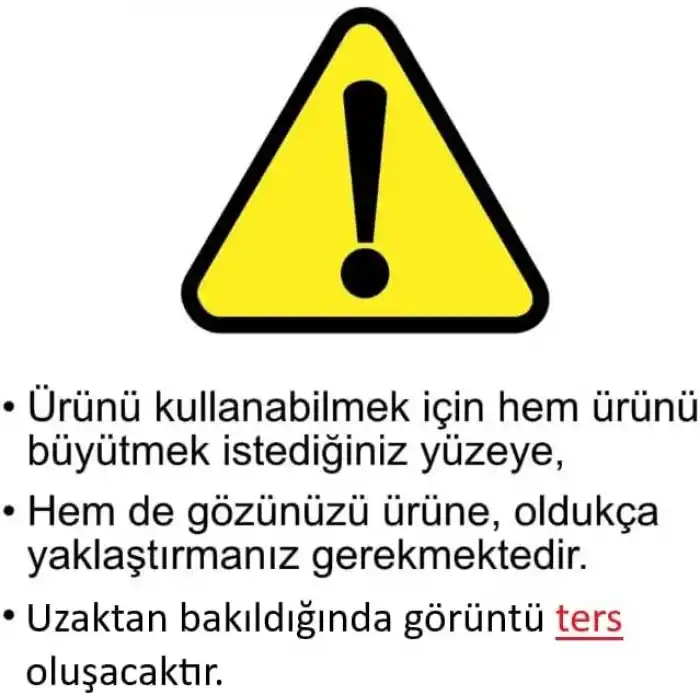 Spelt 30x Küçük Yakın Büyüteci Lup Büyüteç