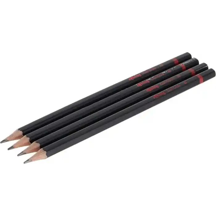 Rotring 2B Sınav Kalemi, 4lü Paket