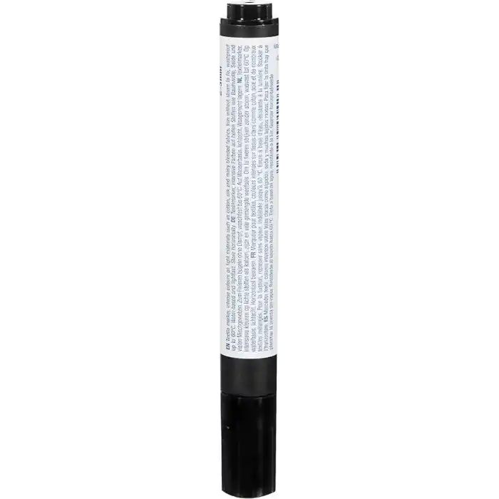 edding 4500 tekstil kalemi - siyah - 1 kalem - 2-3 mm yuvarlak uç