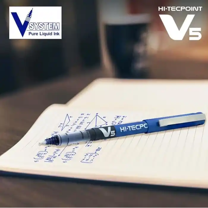 Pilot V5 Sıvı Mürekkep Roller Tükenmez Kalem - 1Mavi + 1Siyah + 1 Kırmızı, (9000014712)