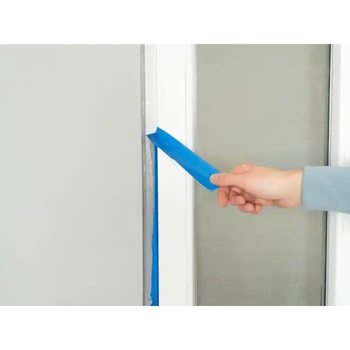 3M Hand-Masker 2090 profesyonel boya bandı, pürüzsüz yüzeyler için, UV ışınlarına dayanıklı, iç ve dış mekan, 24 mm x 50 m