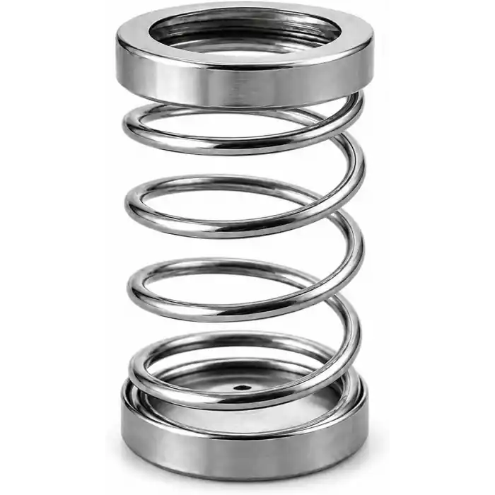 Orret Home Metal Spiral Kalemlik, Paslanmaz Çelik Yay Tasarımlı Masaüstü Kalemlik, Gümüş Ofis Kalem Tutucu, Modern Masa Düzenleyici Organizer, 12 cm