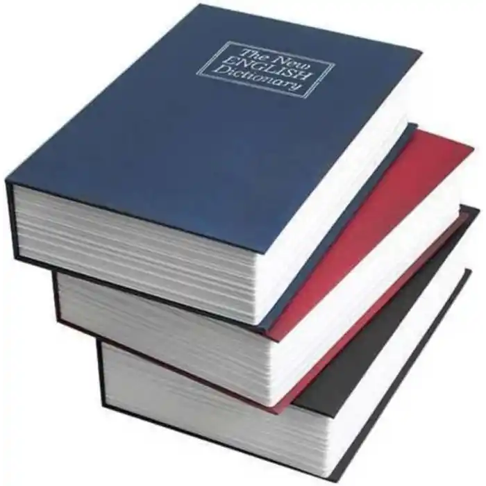 Mobee Kitap Görünümlü Gizli Kasa - Lacivert