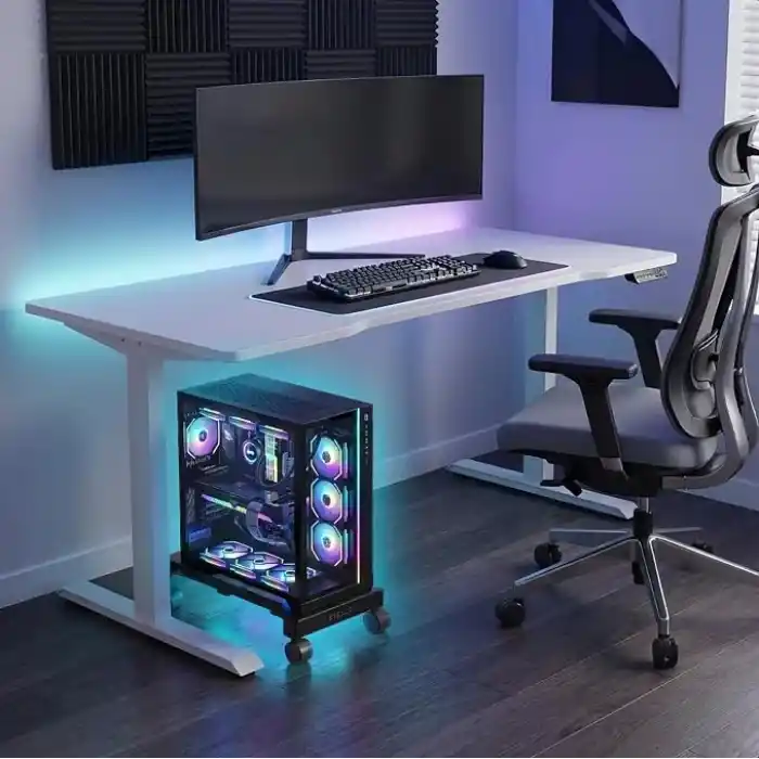 Prexua Roller Tekerli Bilgisayar Kasa Standı - Pc Stand - RLR50 (Small)