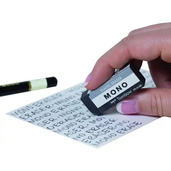 Tombow Mono Silgi, 17X11X43Mm, Siyah