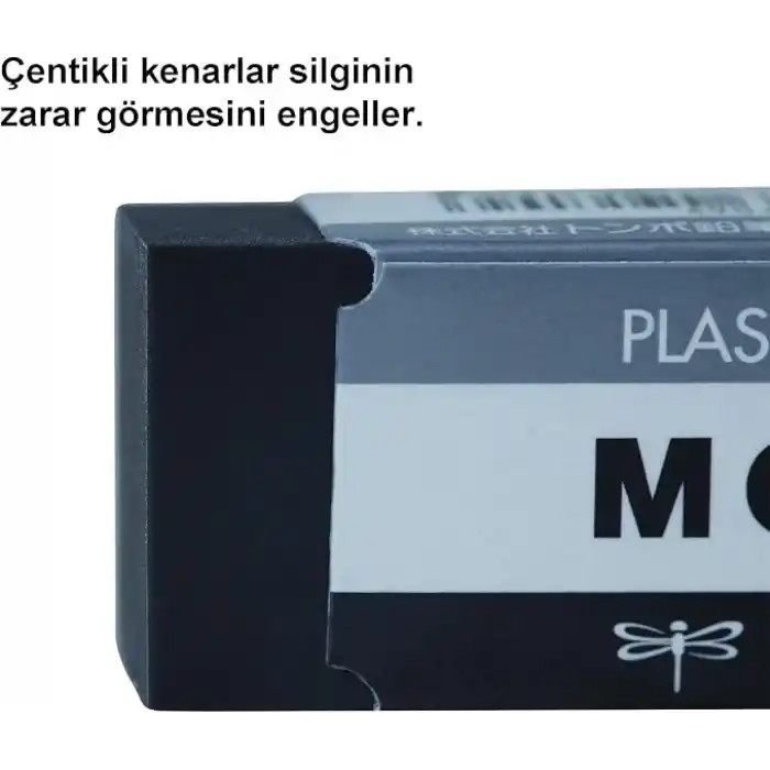 Tombow Mono Silgi, 17X11X43Mm, Siyah