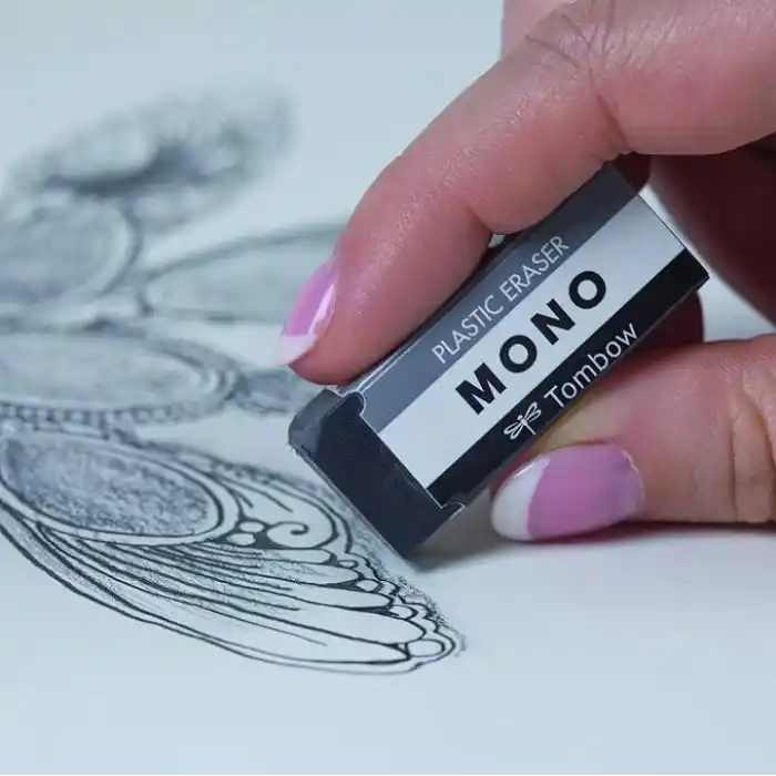 Tombow Mono Silgi, 17X11X43Mm, Siyah