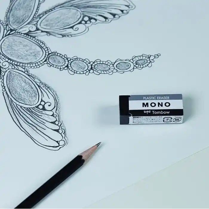 Tombow Mono Silgi, 17X11X43Mm, Siyah