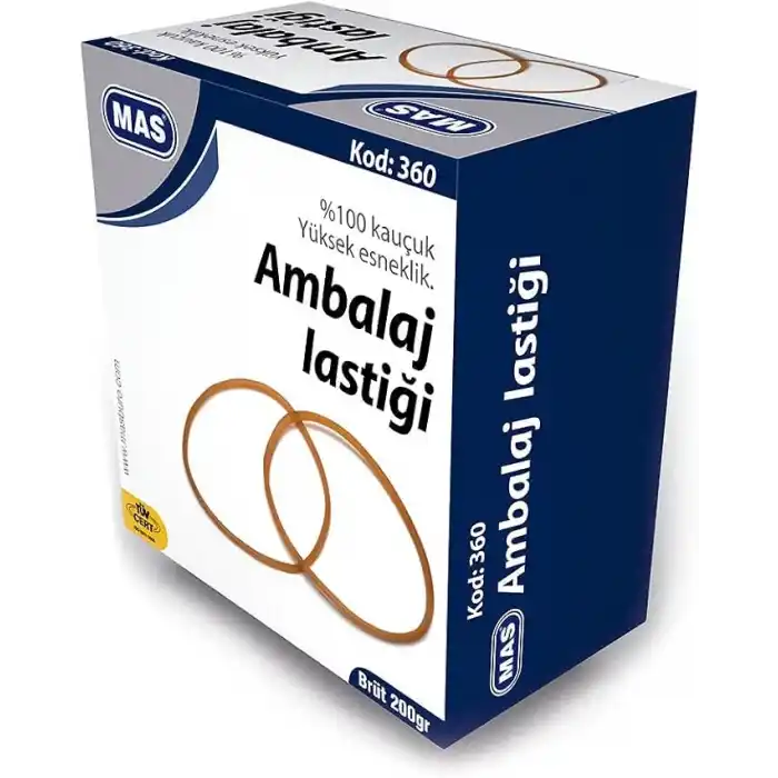 Mas Midi Paket Lastik, 200 gr