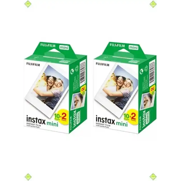 Fujifilm Instax Mini 12 11 10 Uyumlu Film 2Li Set 40 Poz