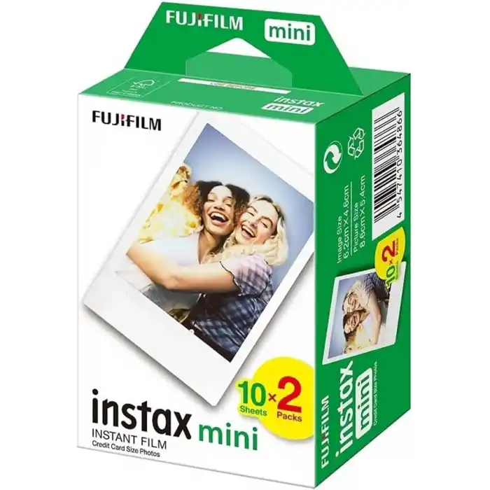 Fujifilm Instax Mini 12 11 10 Uyumlu Film 2Li Set 40 Poz