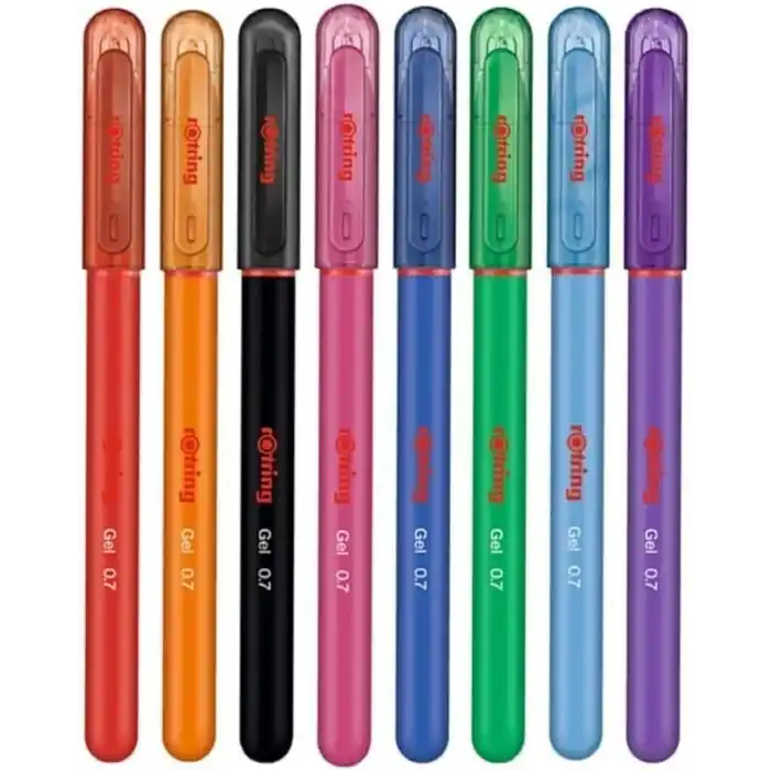 Rotring Jel Roller Kalem Seti 0.7 Mm 8 Renk Karışık