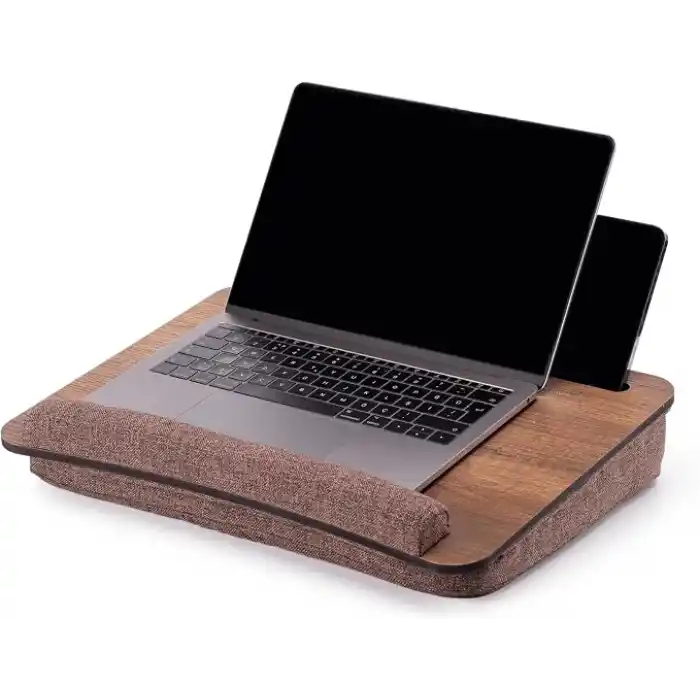 Vigo Wood-LS013 Minderli Laptop Sehpası (Ceviz)