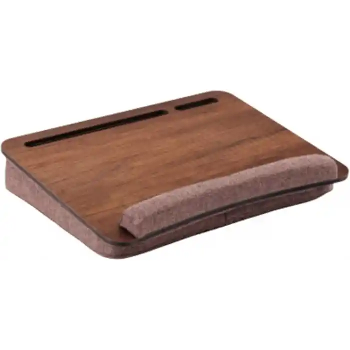 Vigo Wood-LS013 Minderli Laptop Sehpası (Ceviz)
