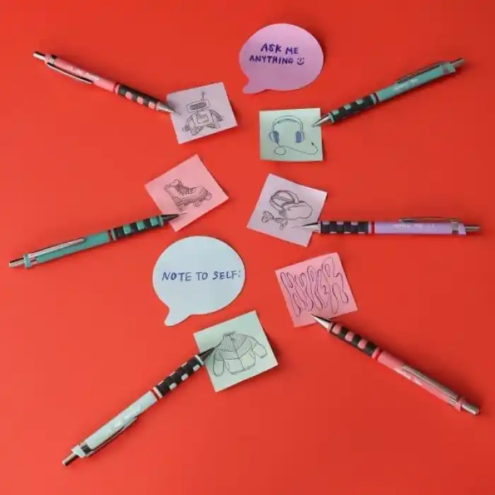 Rotring TIKKY RD VERSATIL GÜL KURUSU 0.7 MM, Rotring, Çay, Gül