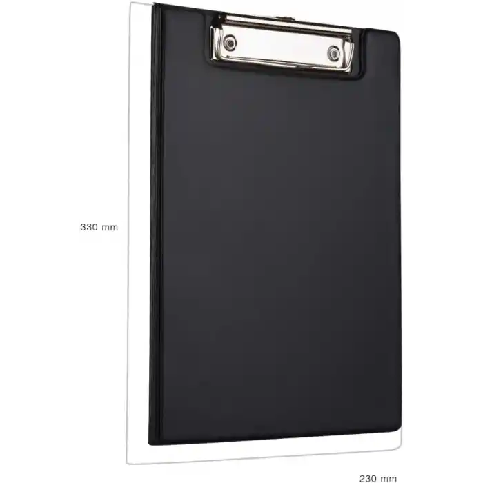 2K 333S A4 Pvc Kapaklı Sekreter Tablası,Sekreterlik,Sekreter Bloknot,A4 Kapaklı Sekreterlik,Siyah