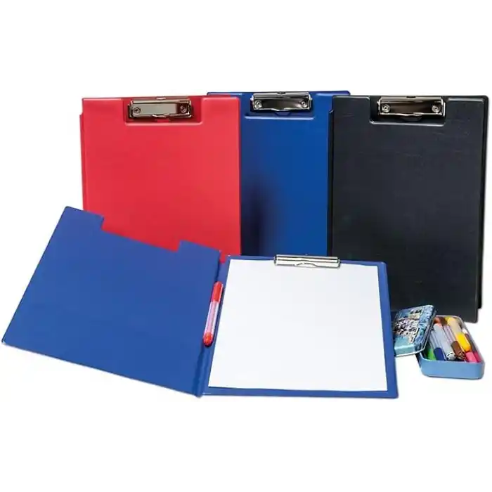 2K 333S A4 Pvc Kapaklı Sekreter Tablası,Sekreterlik,Sekreter Bloknot,A4 Kapaklı Sekreterlik,Siyah