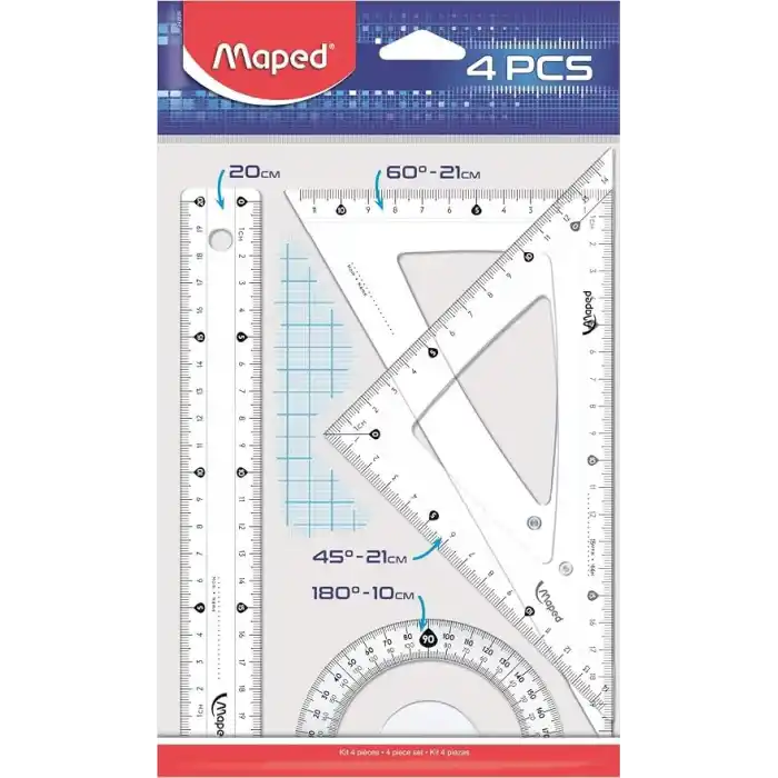 Maped 4lü Start 20 cm Medium Set