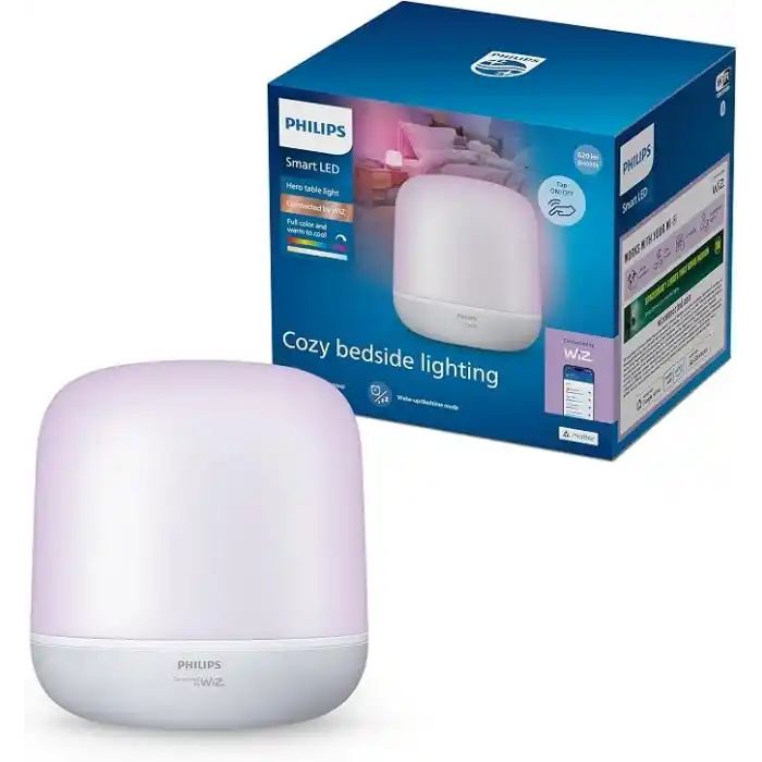 Philips Smart Lighting Hero Akıllı Masa Lambası (Type-C) - Google Home, Alexa, HomeKit ve Matter uyumlu