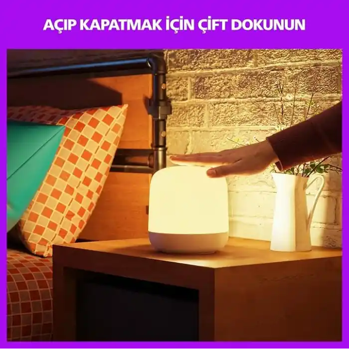 Philips Smart Lighting Hero Akıllı Masa Lambası (Type-C) - Google Home, Alexa, HomeKit ve Matter uyumlu